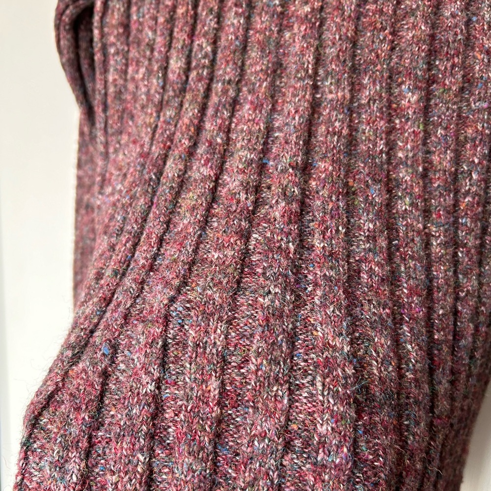 Axcess Ribbed Purple Turtleneck y2k